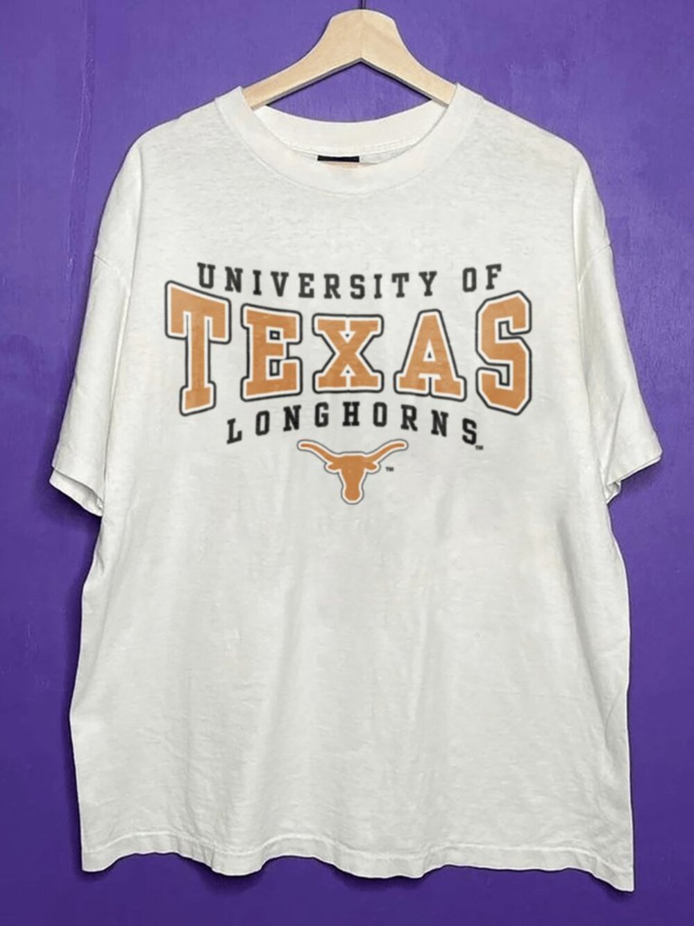 Vintage 1992 University of Texas Longhorns Shirt, Retro Football NCAA Shirt Tee